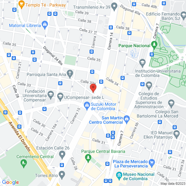 Map of Inamsilco