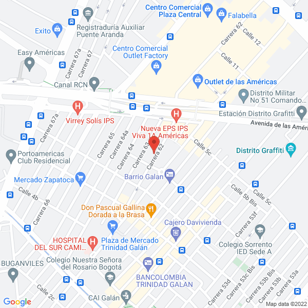 Map of Ingeniería Electrica Y Solar S.A.S.