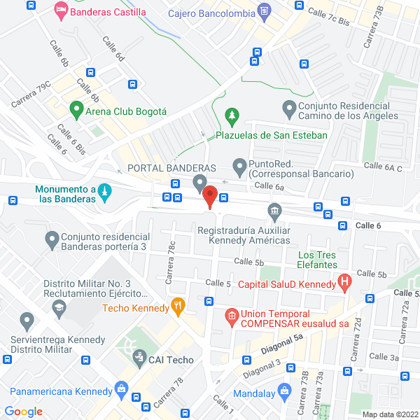 Map of Drogas El Guamo