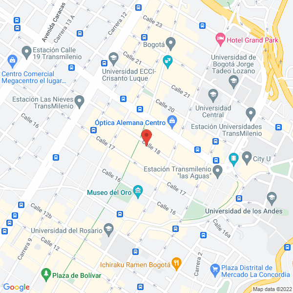 Map of Prorganics
