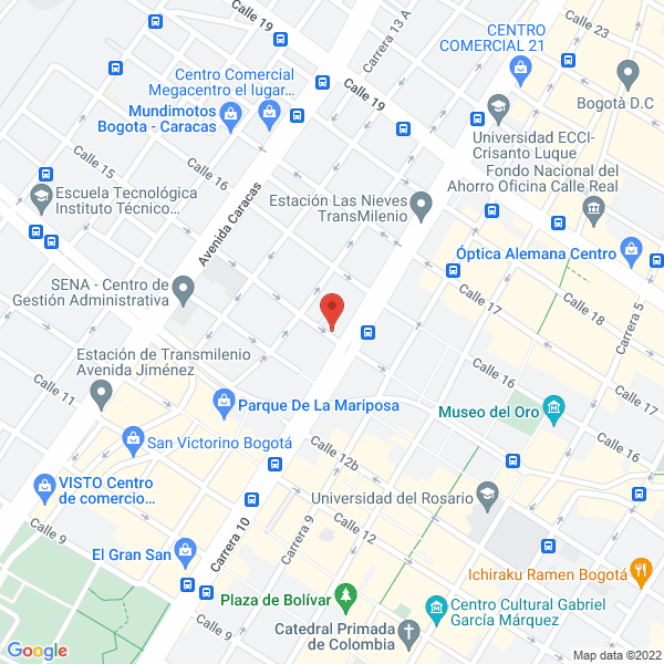 Map of Orlando Augusto Alfonso Castillo