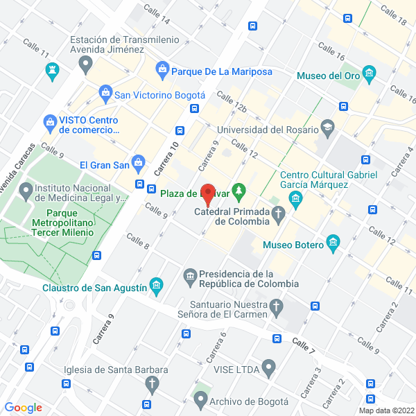 Map of Alberto Buitrago Ulloa