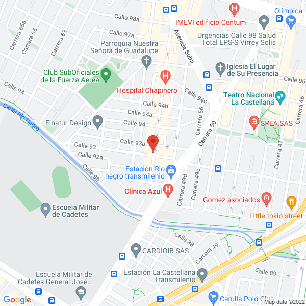Map of Redes Y Computadores Raúl Jimenez