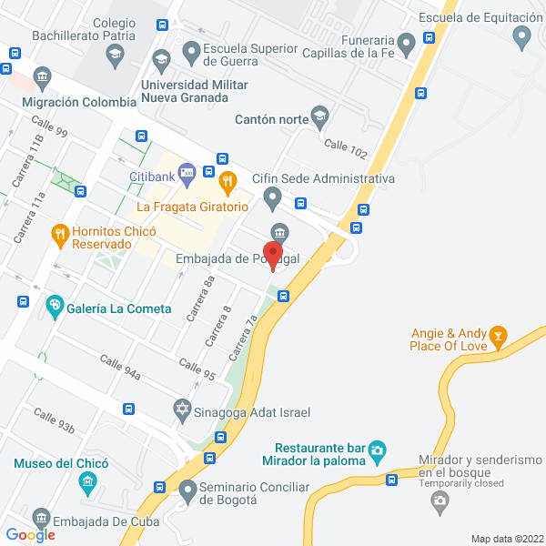 Map of Meziat Restrepo Rene Andrés