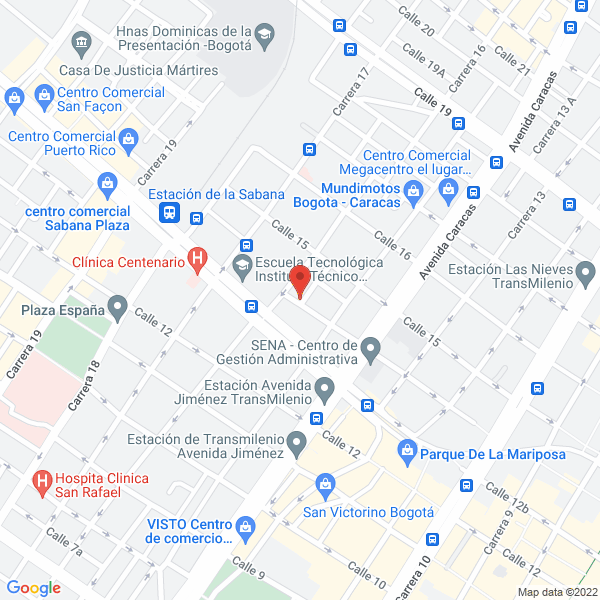 Map of Cheriplast E.U.