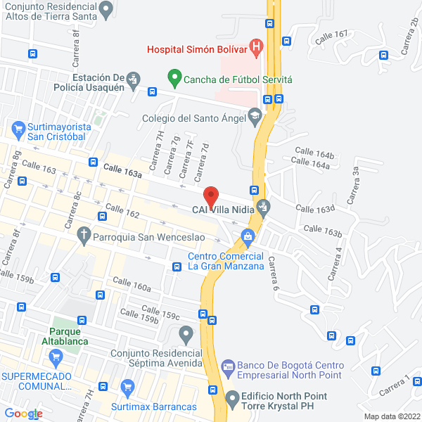 Map of Bacanas Sabrositas Y Crujientes