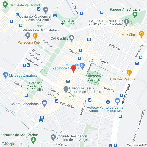 Map of Almacén Bebé