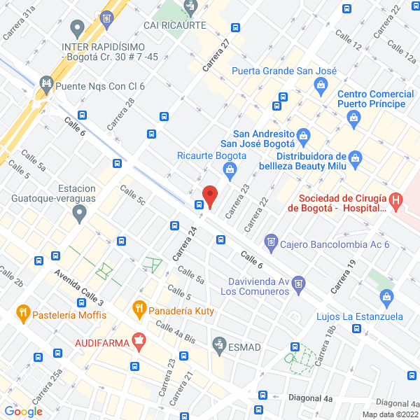 Map of Embobinados Industriales J S
