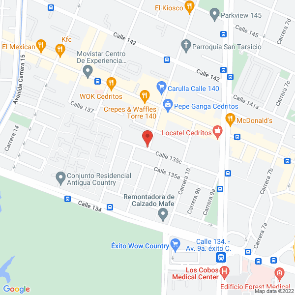 Map of Jasac Asesorías Y Consultorías Ltda.