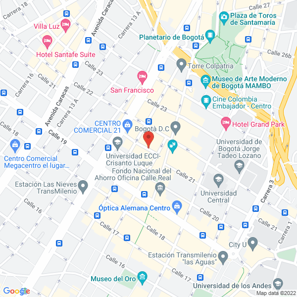 Map of M.P.S. Ingeniería Ltda.