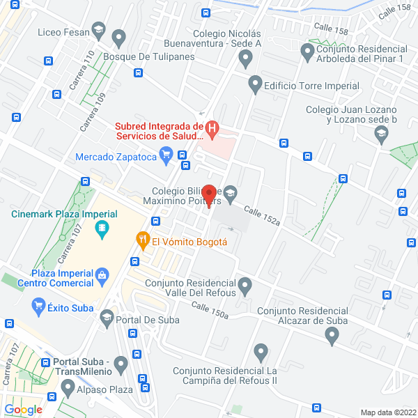 Map of Electro Sistemas Gutiérrez Ltda.