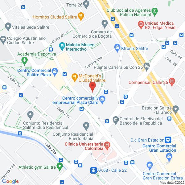 Map of Revivan Ltda