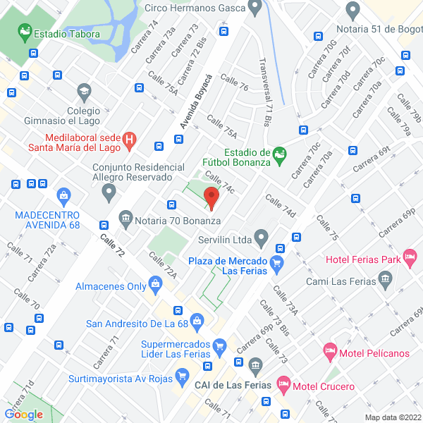 Map of Instituto Henao Y Arrubla Ltda.