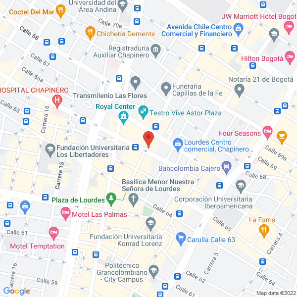 Map of Compumática De Colombia E.U.