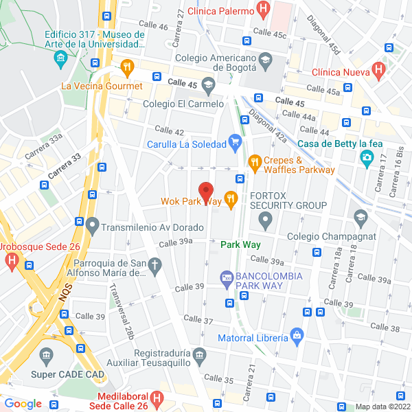 Map of Experta Digital Print Ltda.