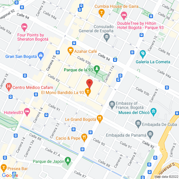 Map of Ernesto Peña Quiñones Y Cía S En C Abogados