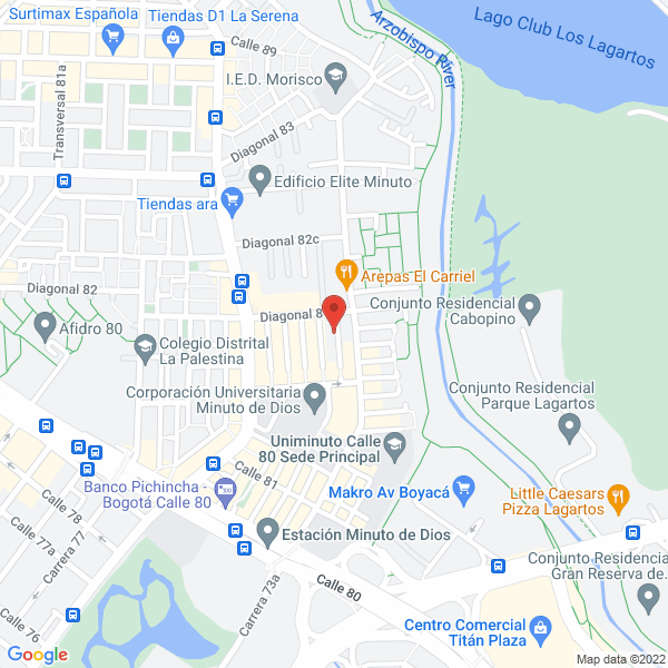 Map of Materiales Y Productos Mayprosek Ltda.