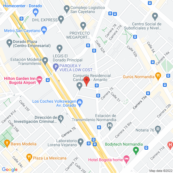 Map of Tus Mandados.Com