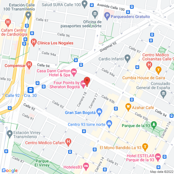 Map of Consultores J.E. Del Hierro S.A.S.