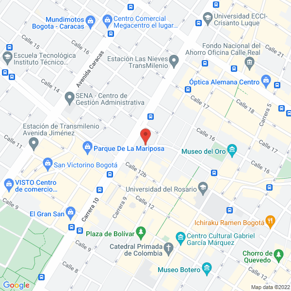Map of Cess Asociados S.A.S