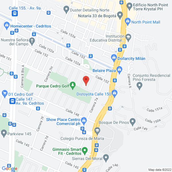 Map of S.O.S. Ambulancias Ltda.