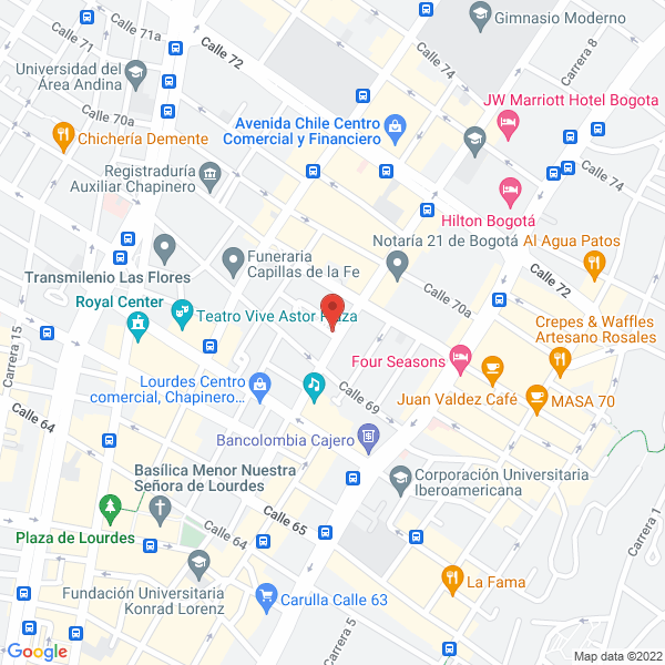 Map of Botero Y Martínez S.A.S.