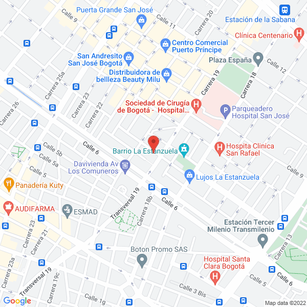 Map of Láser Importaciones Y Distribuciones S.A.S.