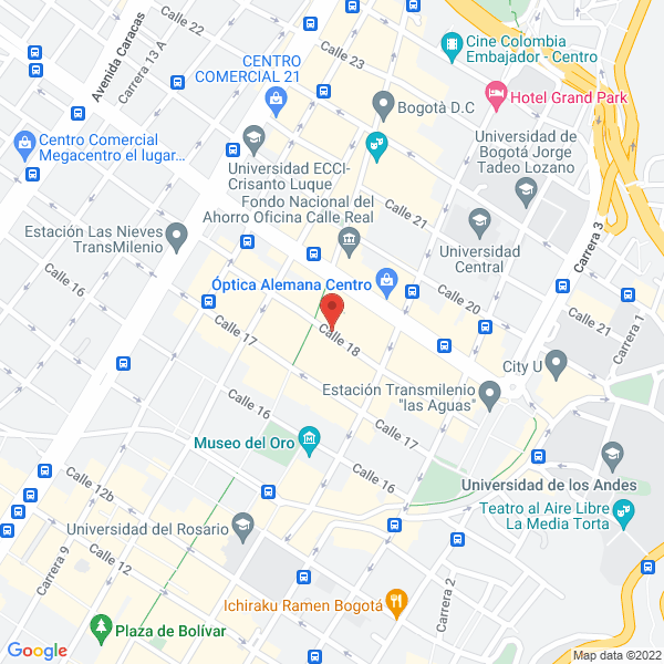 Map of Tecniadministraciones Ltda.