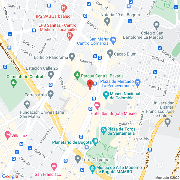 Map of Grupo M & S Colombia S.A.S.