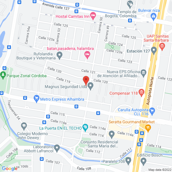Map of Construcción Y Consultoría S.A.S.