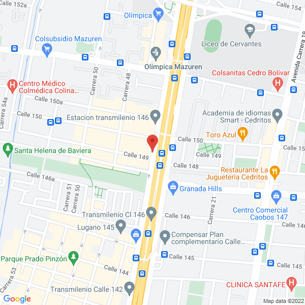 Map of Pink Empresa De Diseño Ltda.