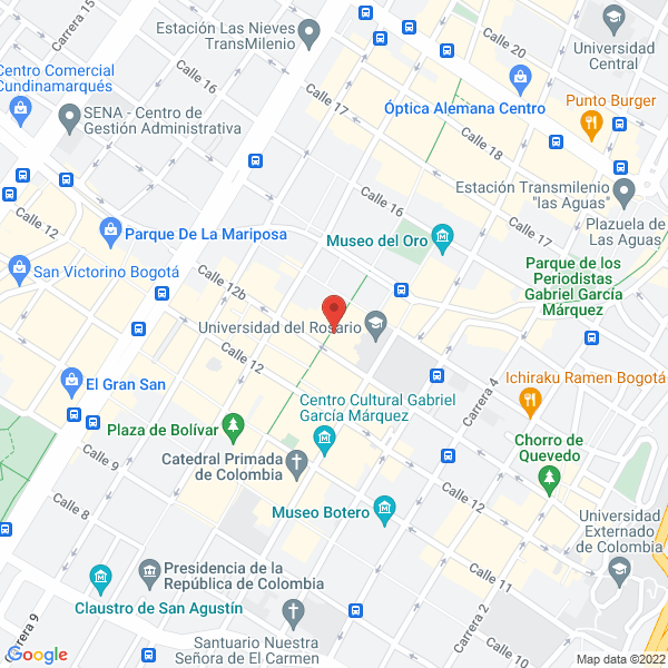 Map of Yudy Sugey Salinas Garzón