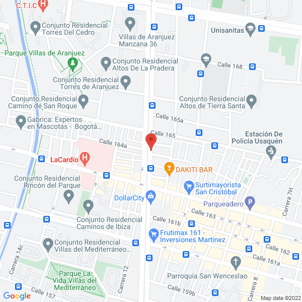 Map of Protinso S.A.S.