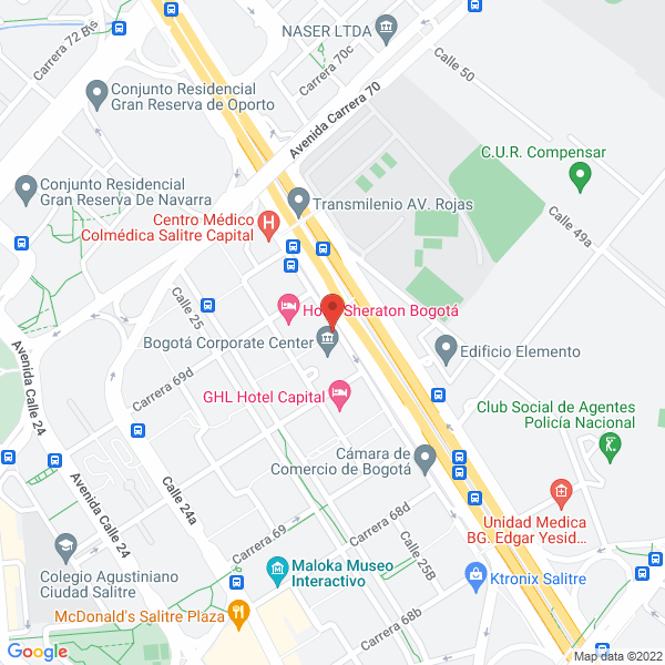 Map of Bel Asesores