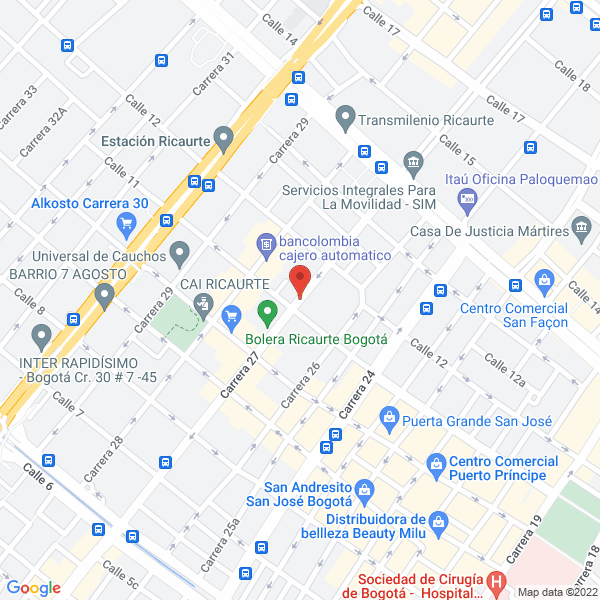 Map of Exhibicon