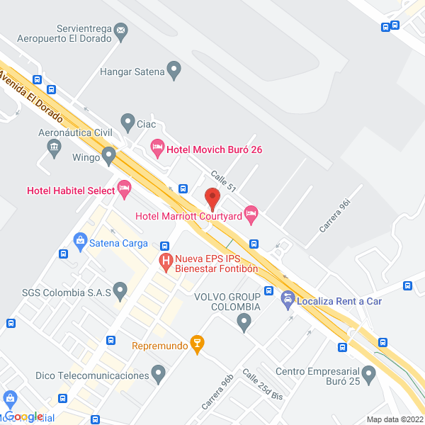 Map of La Tienda De La Carga Ltda.