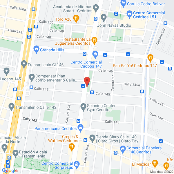 Map of Mercashop