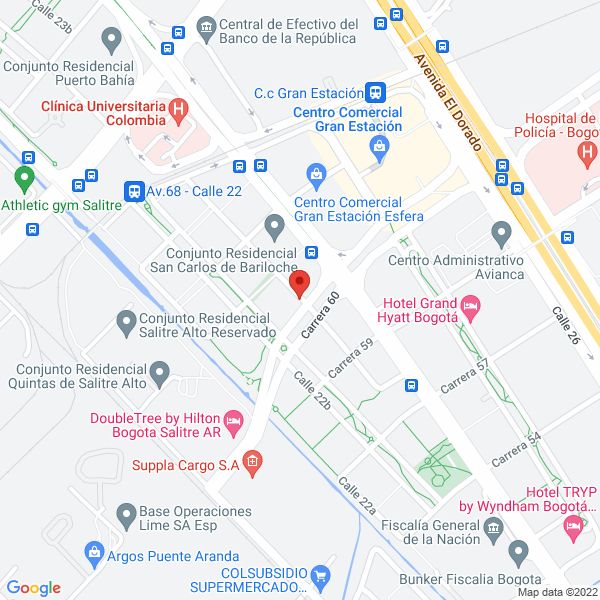 Map of Ortima Ingenieria Y Suministros Ltda.