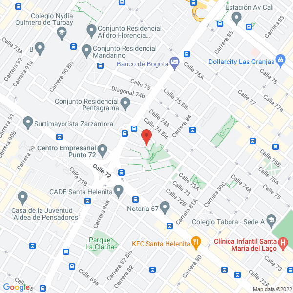 Map of Corporacion Auroras Del Amanecer