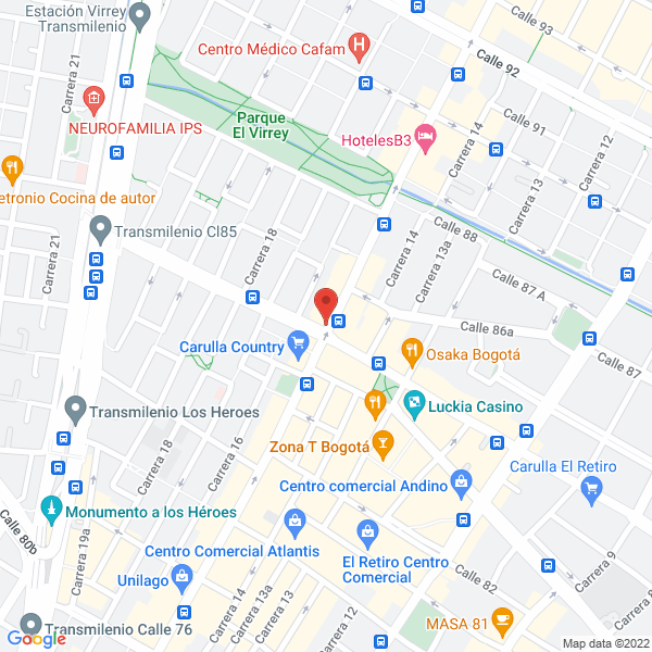 Map of Finsabana Ltda.