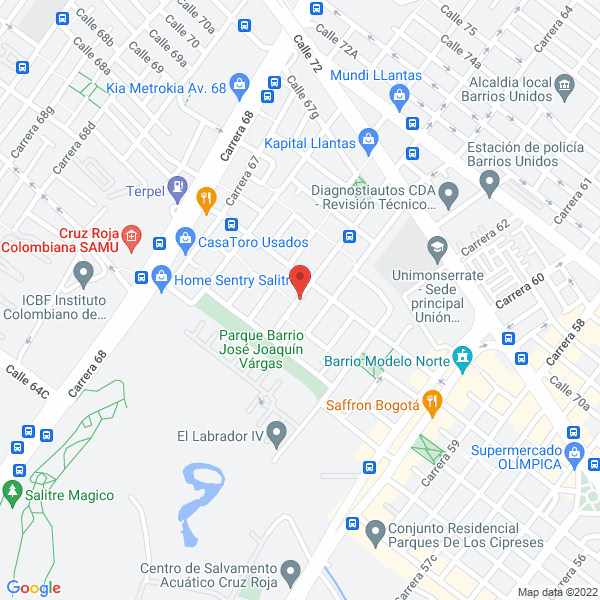 Map of Interamerican Marketing Solutions