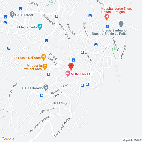 Map of Diseños Black S.A.S.