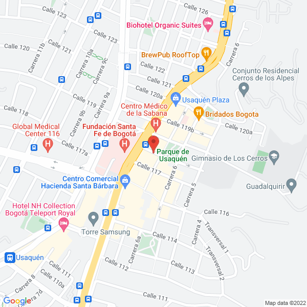 Map of Jacquelín Guevara Angulo