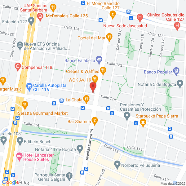 Map of Imecsa S.A.