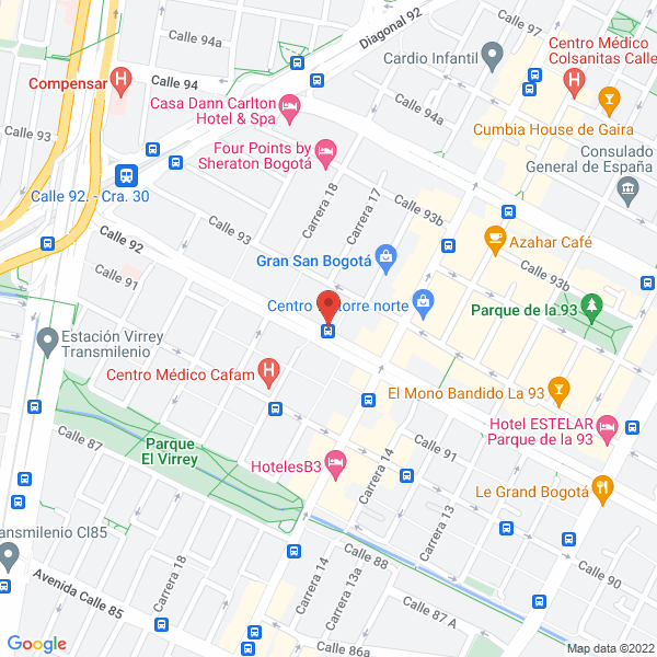 Map of Aerial Sign Ltda.