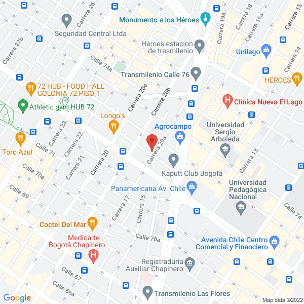 Map of Outsourcig Contable Y Tributario Jmz S.A.S.