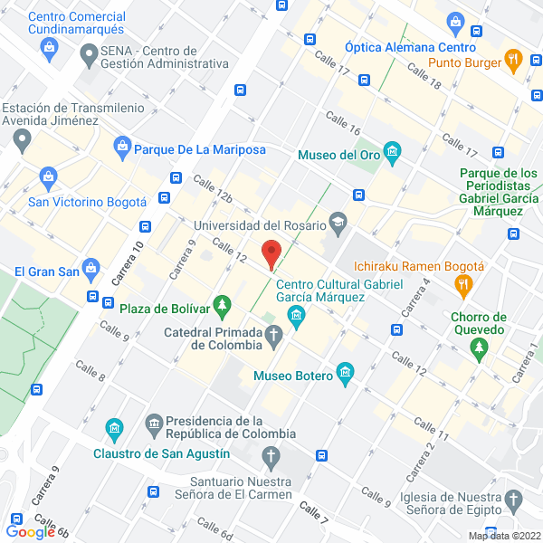 Map of Sombrerería Florian Ltda