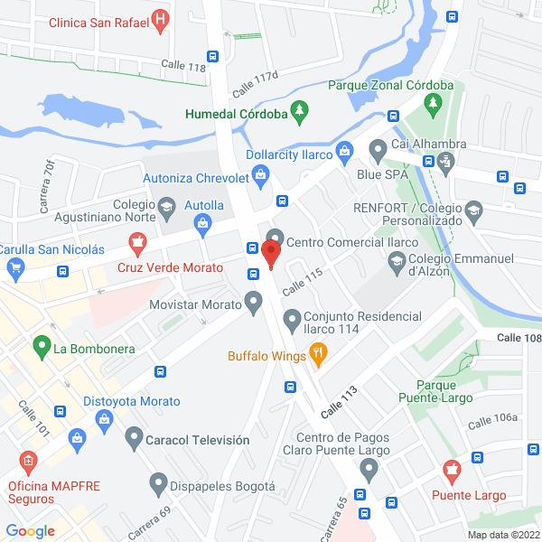 Map of Innovando Comercializadora Ltda.