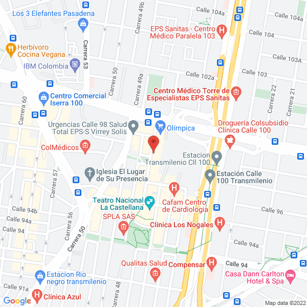 Map of Milenium Blanket