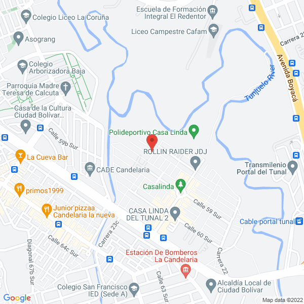 Map of Servicom Daj S.A.S.